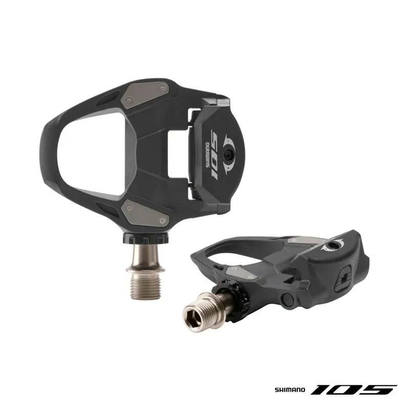 Shimano PD-R7000 105 SPD-SL Pedal single sided with carbon body for Road competition in Black-1
